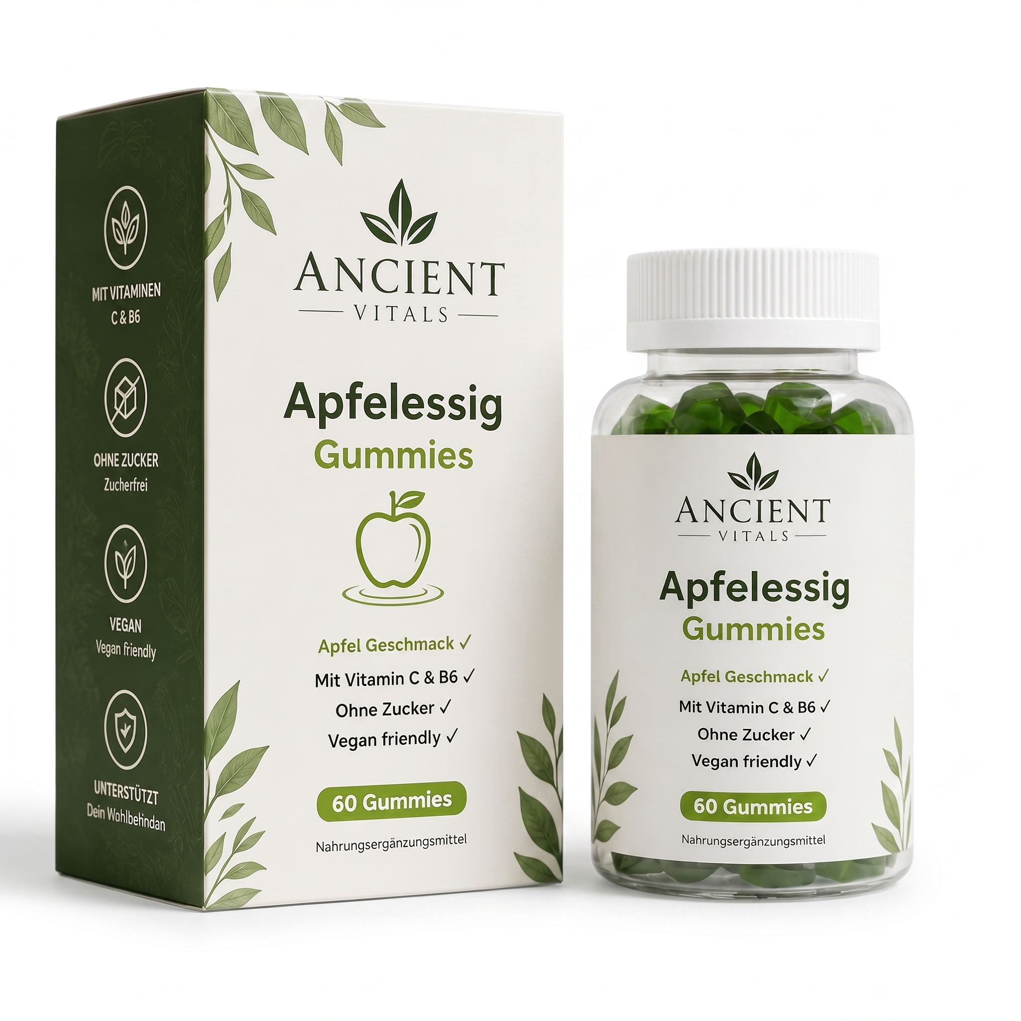 Apfelessig Gummies